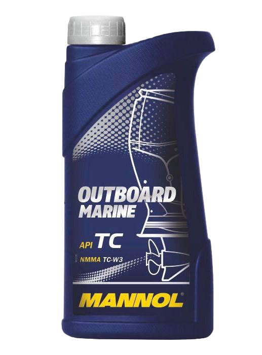 Моторное масло Mannol OUTBOARD MARINE TC-W3, 1л